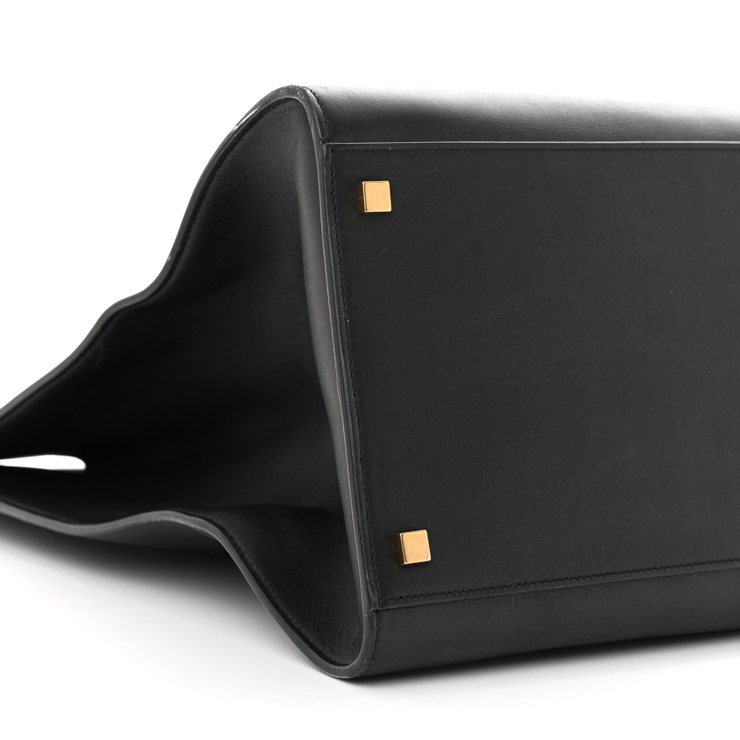 Saint Laurent Calfskin Large Manhattan Shopper Tote Black 9 of 13