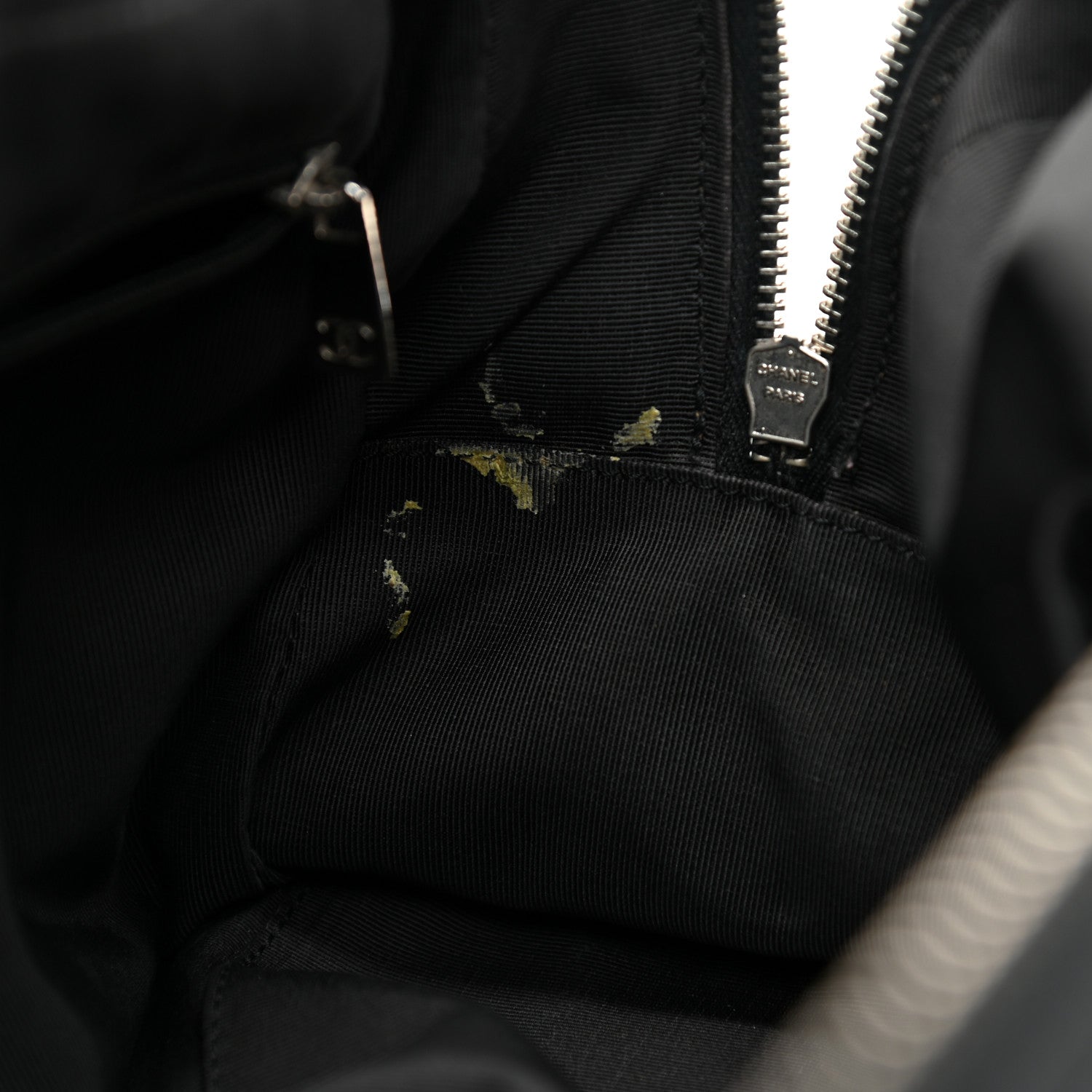 Chanel Caviar Quilted Bowler Black 10 of 12