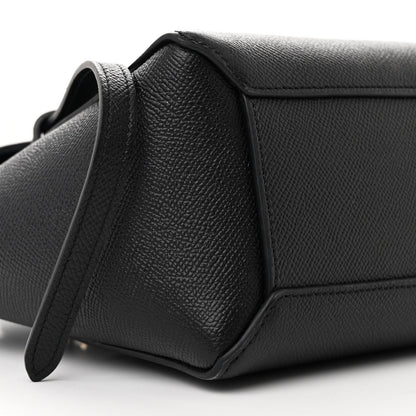Celine Grained Calfskin Nano Belt Bag Black 9 of 11