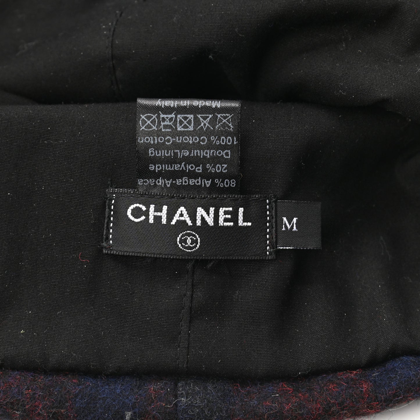 Alpaca CC Beanie M Red Blue Grey