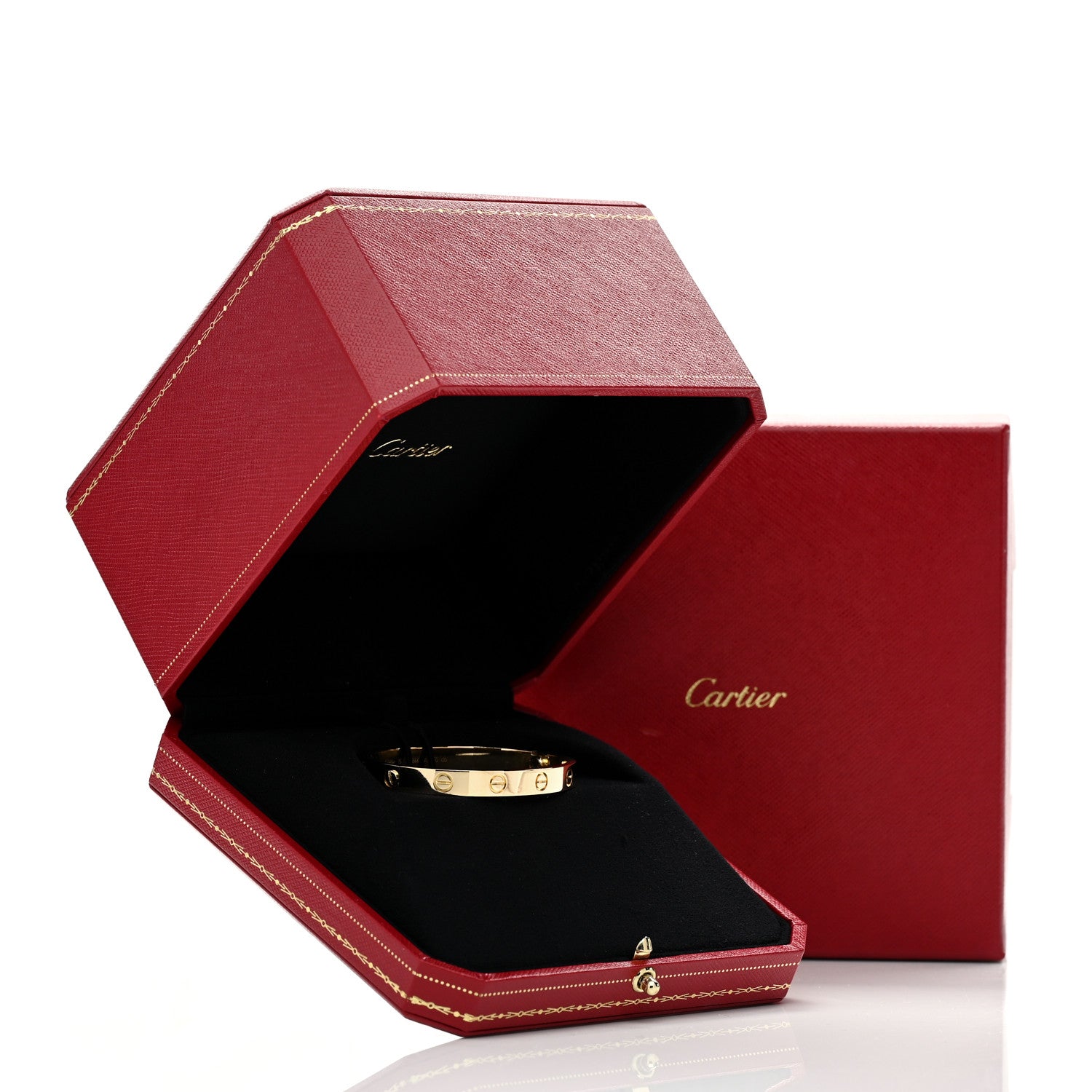 Cartier 18K Yellow Gold LOVE Bracelet 15 9 of 9