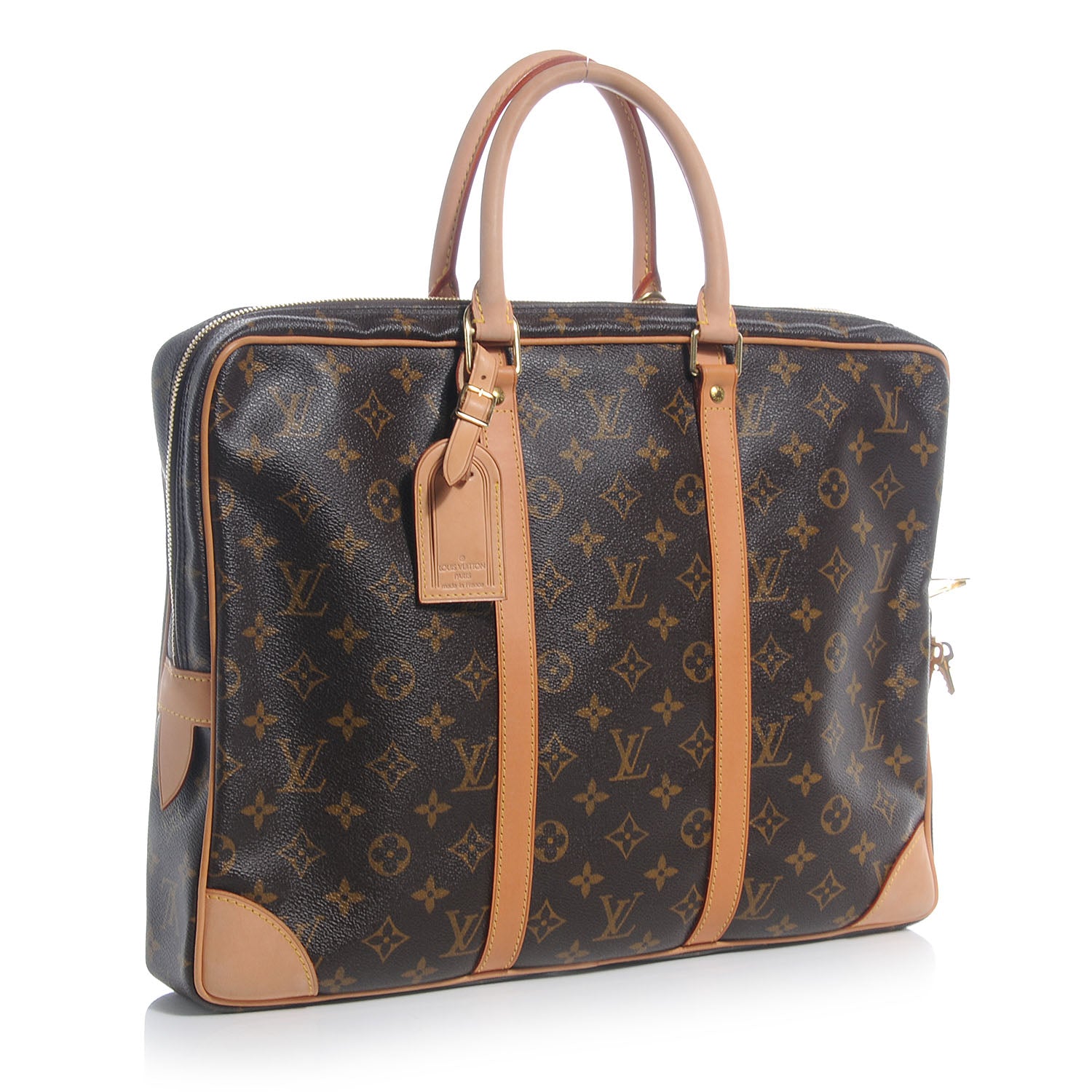 Louis Vuitton Monogram Porte-Documents Voyage Briefcase 3 of 8