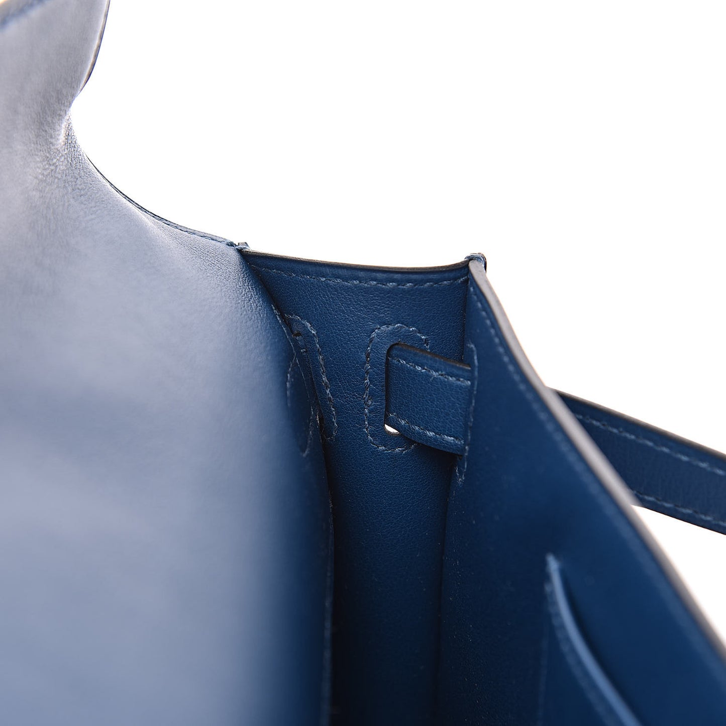 Swift Kelly Cut Clutch Pochette Deep Bleu