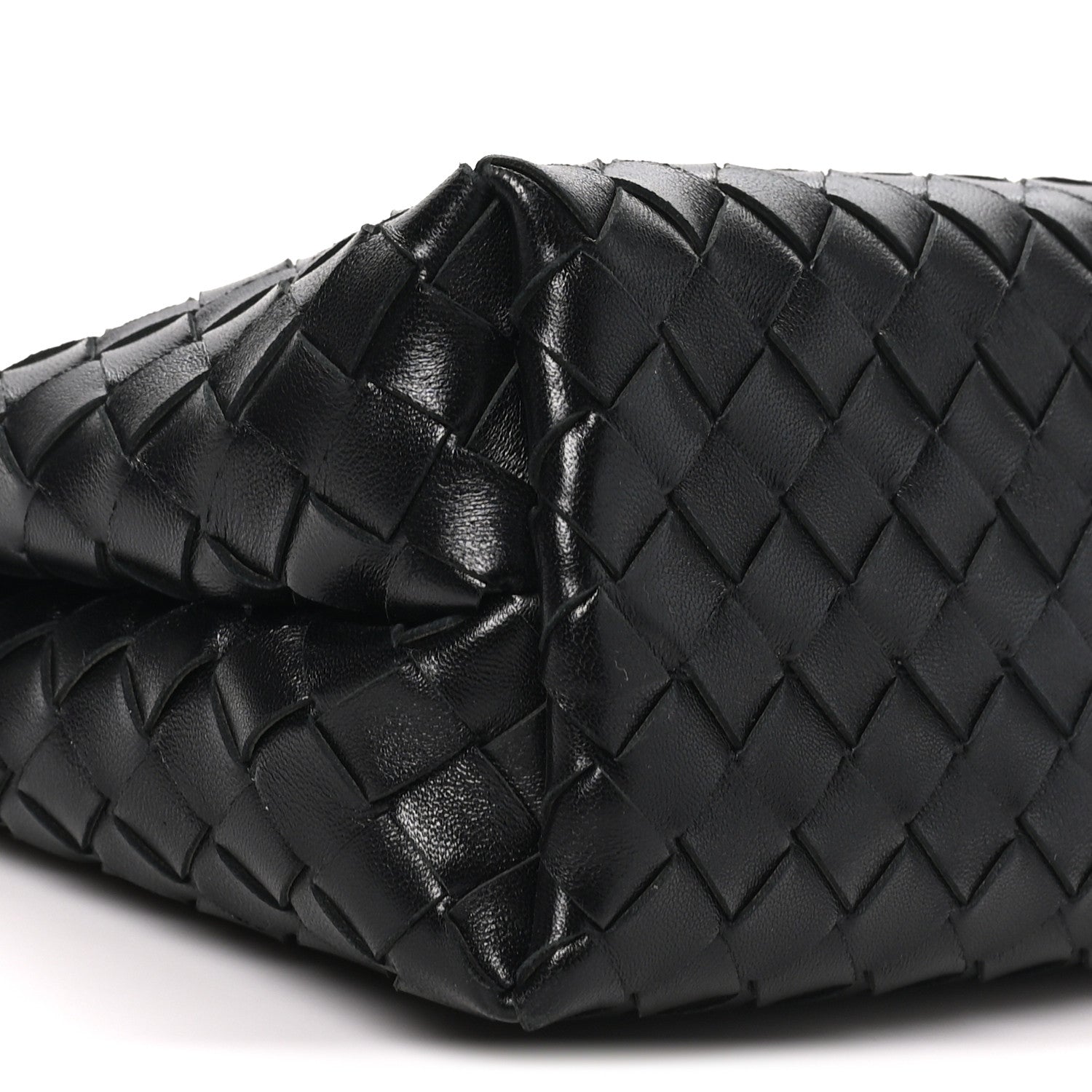 Bottega Veneta Nappa Intrecciato Small Andiamo With Chain Shoulder Bag Black 8 of 9