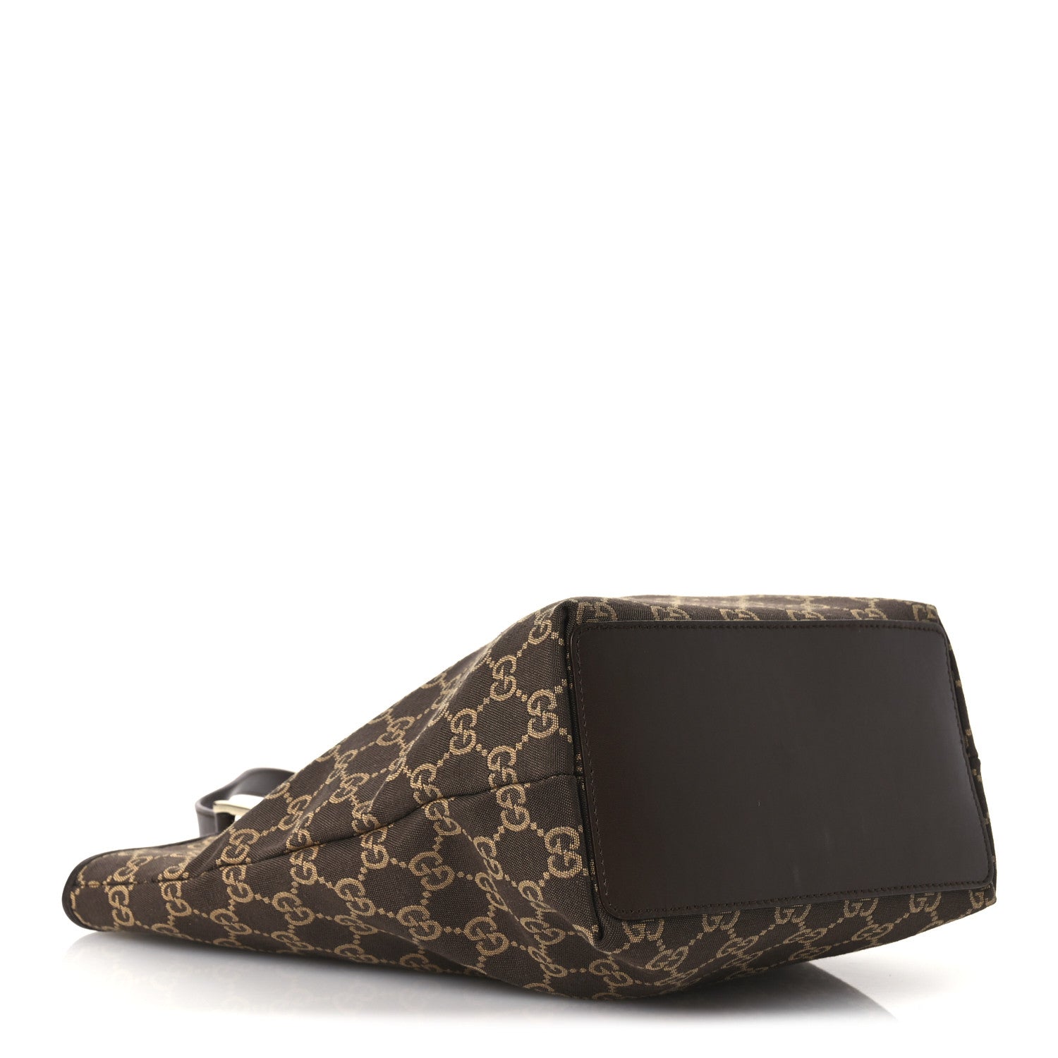 Gucci Monogram Small Bucket Tote Brown 4 of 14