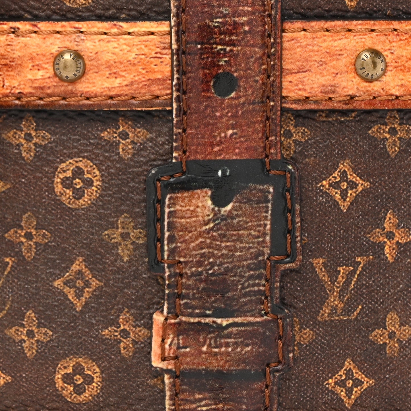 Transformed Monogram Time Trunk Duffle Bag