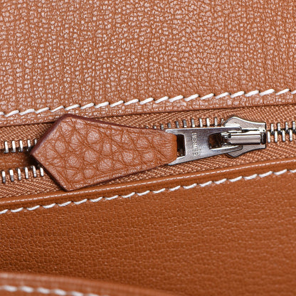 Hermes Taurillon Clemence Birkin 35 Gold 16 of 39