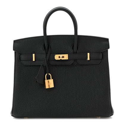 Hermes Togo Birkin 25 Black 1 of 10