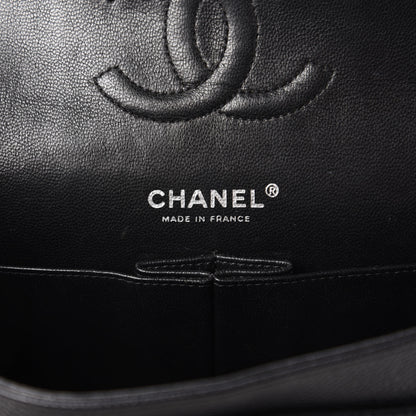Chanel Caviar Quilted Medium Double Flap Black 8 of 10