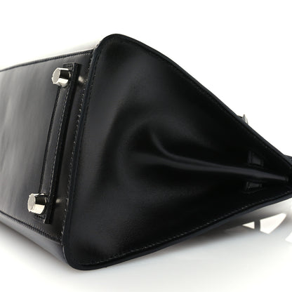 Hermes Box Birkin Sellier 25 Black 8 of 10