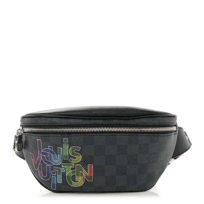 Louis Vuitton Damier Graphite Bumbag Yellow 1 of 10