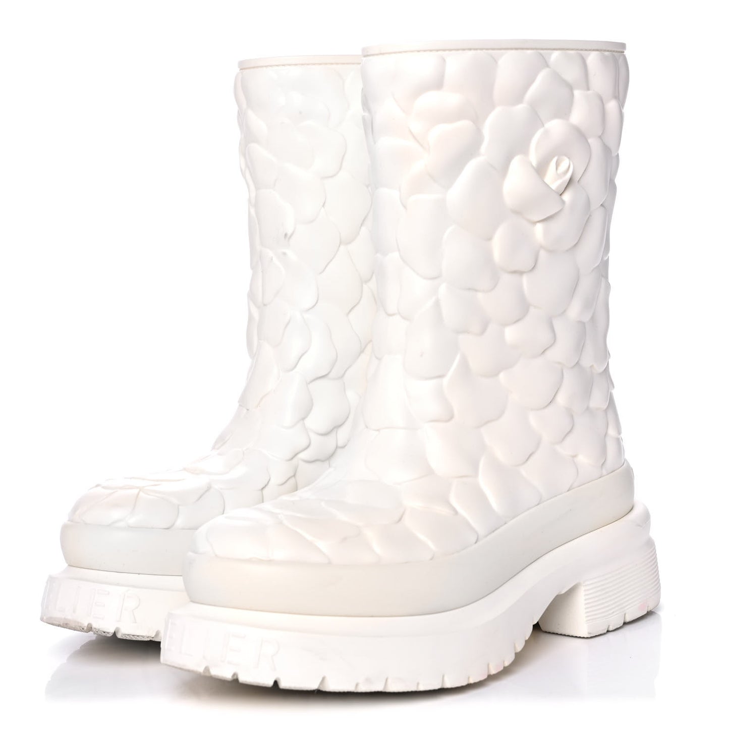 Rubber Atelier 03 Rose Edition 30/50mm Short Rainboots 37 Avorio