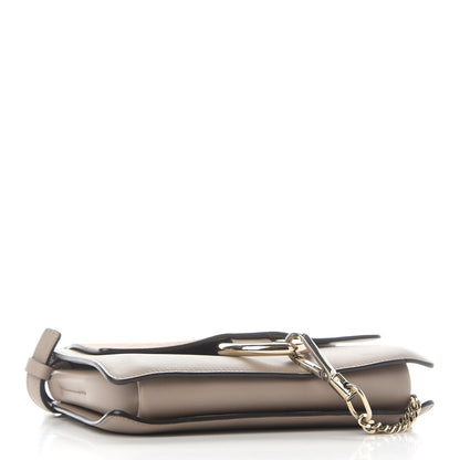 Chloe Suede Calfskin Small Faye Shoulder Bag Motty Grey 3 of 8