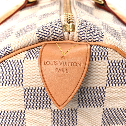 Louis Vuitton Damier Azur Speedy 30 9 of 13