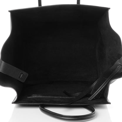 Celine Supple Calfskin Medium Phantom Luggage Black 5 of 7