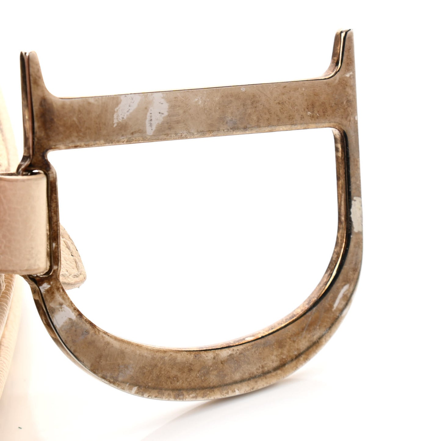 Monogram Vintage Flowers Saddle Bag Beige
