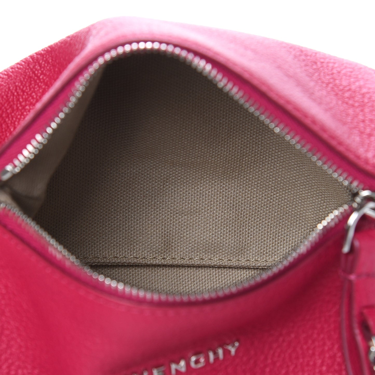 Sugar Goatskin Pandora Wristlet Magenta