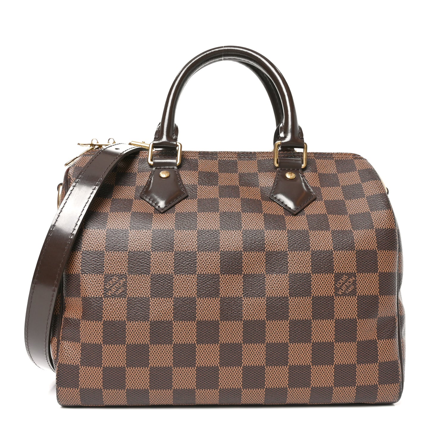 Damier Ebene Speedy Bandouliere 25