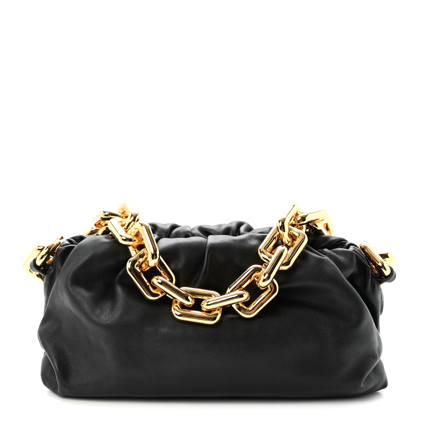 Calfskin The Pouch Chain Black