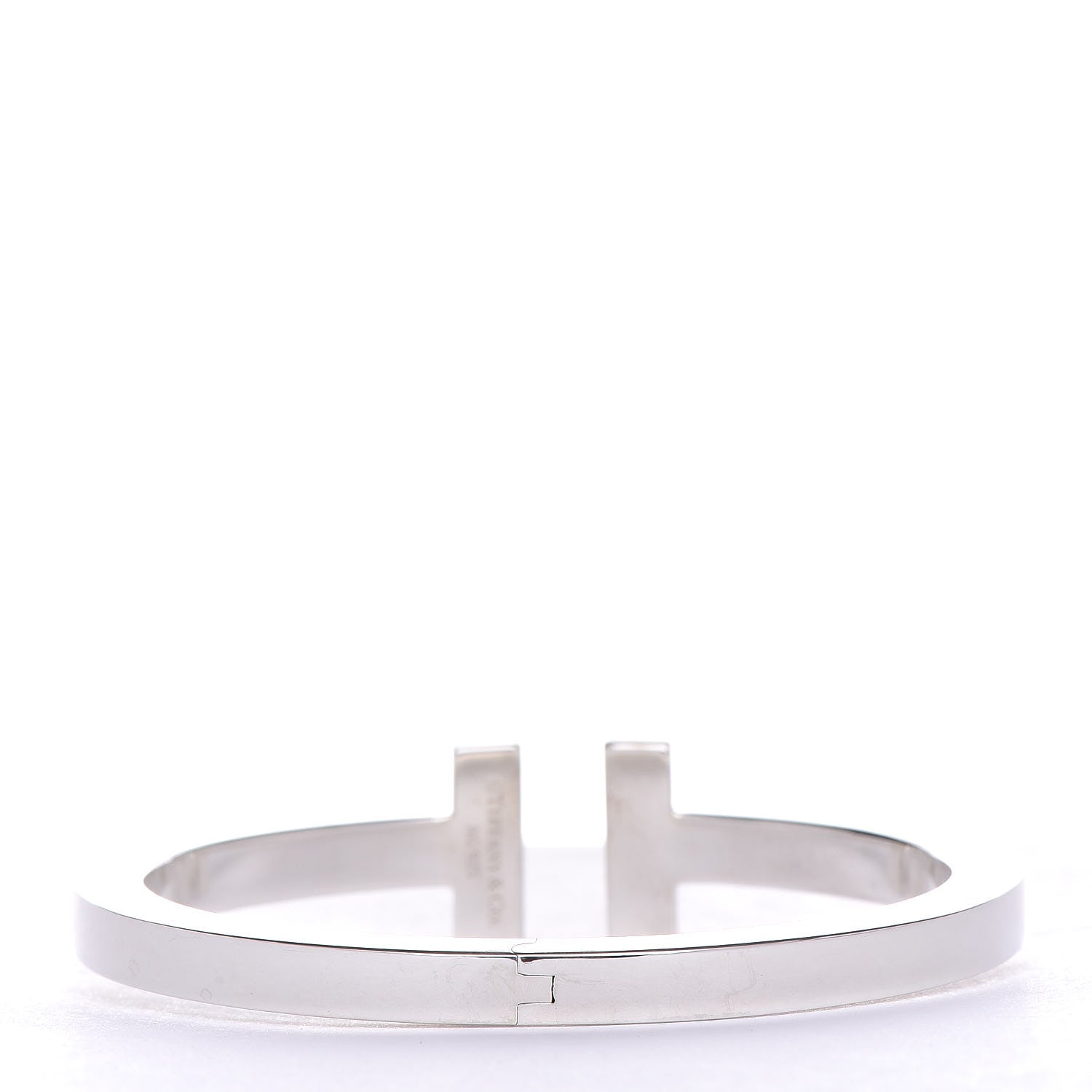 Tiffany Sterling Silver T Square Bracelet 3 of 5