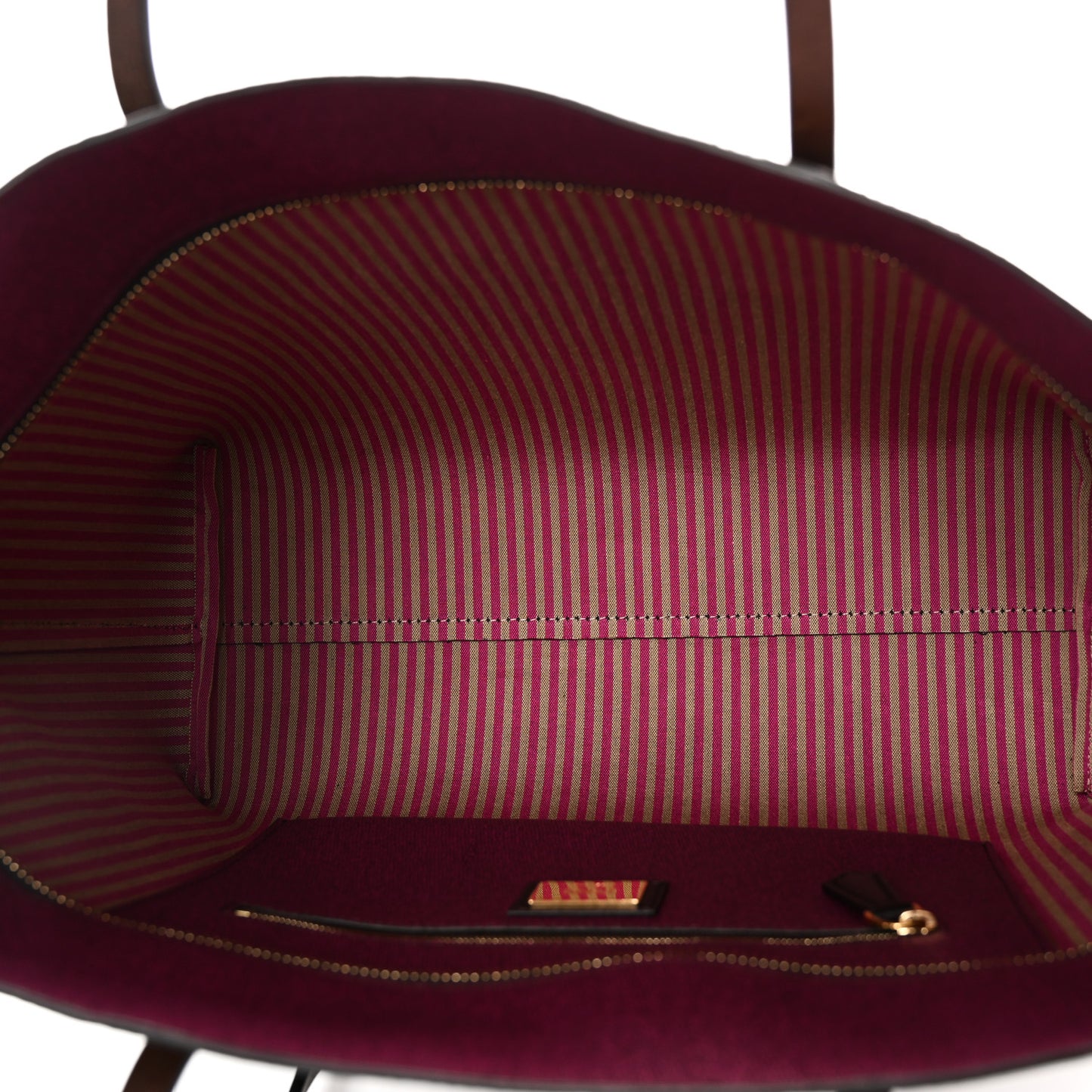 Zucca Spalmati Small Roll Tote Tobacco Fuxia