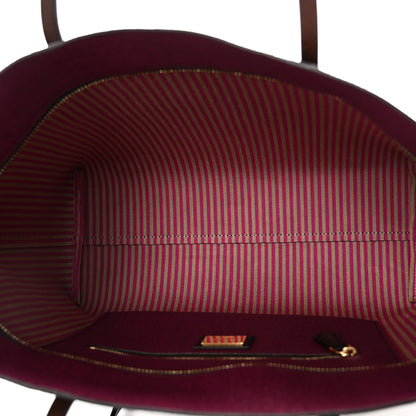 Fendi Zucca Spalmati Small Roll Tote Tobacco Fuxia 5 of 9
