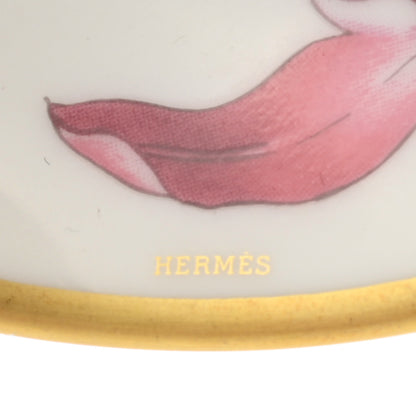 Hermes Porcelain Passifolia Soy Dish 3 of 4