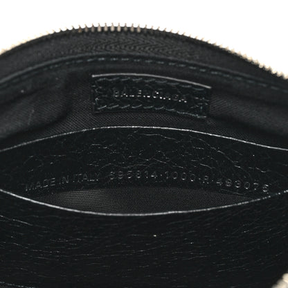 Balenciaga Agneau Arena Le Cagole Mini Purse With Chain Black 7 of 9