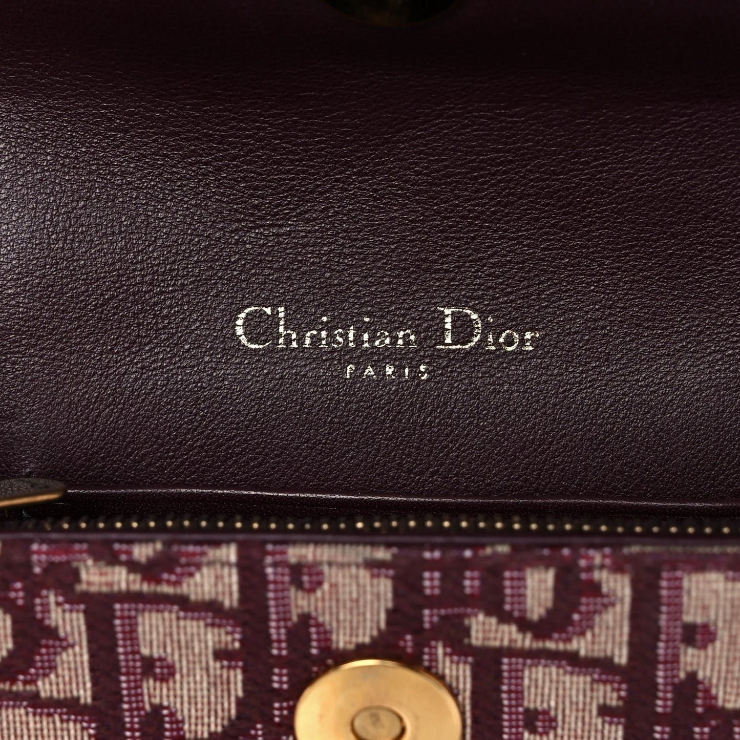 Oblique Saddle Belt Bag Bordeaux