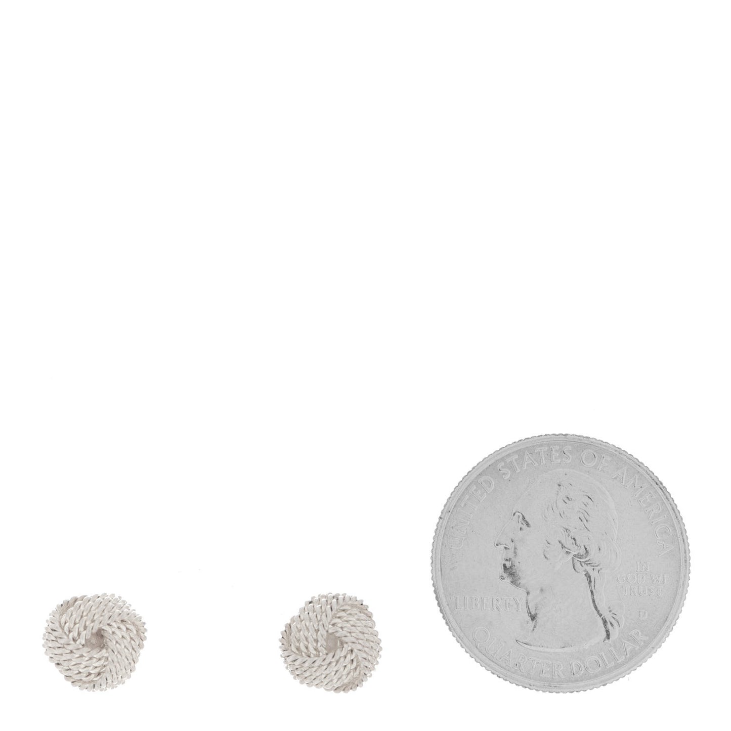 Sterling Silver Twist Knot Earrings