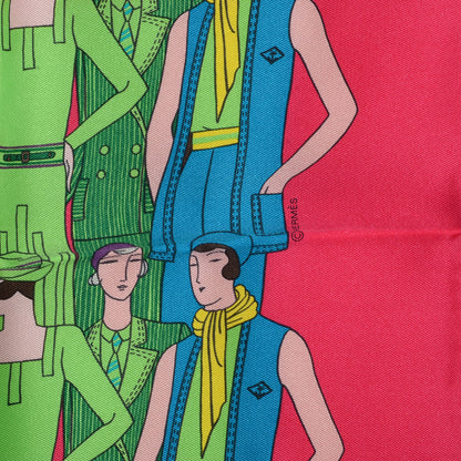 Hermes Silk Les Sportives Scarf 70 5 of 6