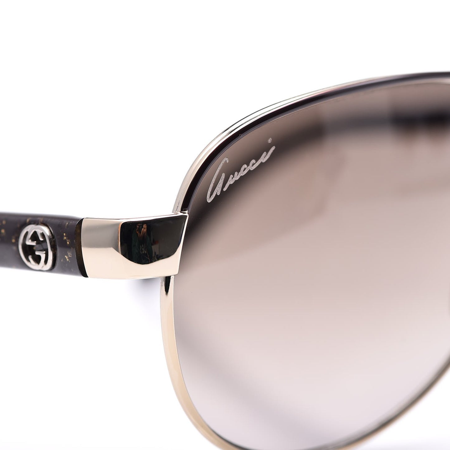 Glitter Aviator Sunglasses 4239/S Brown