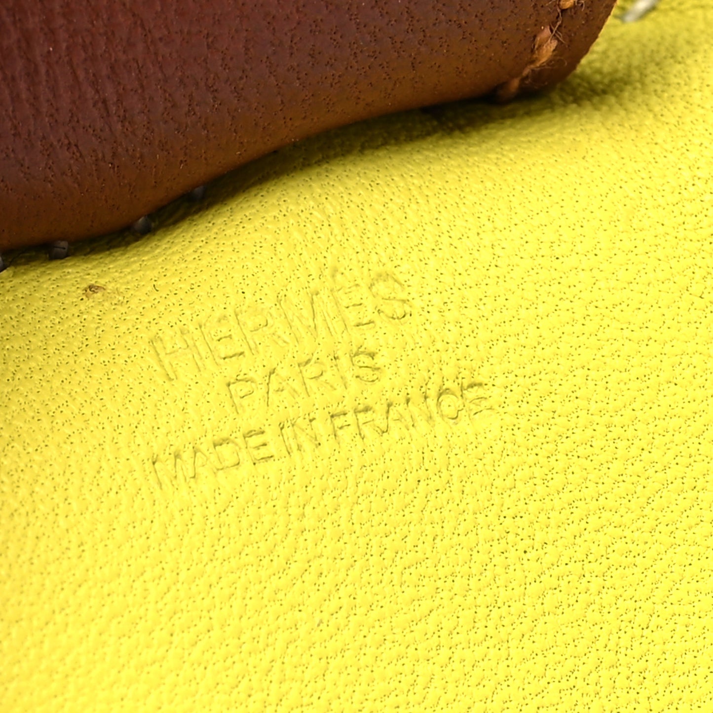 Milo Lambskin Grigri Rodeo Horse Bag Charm MM Lime Menthe Fauve