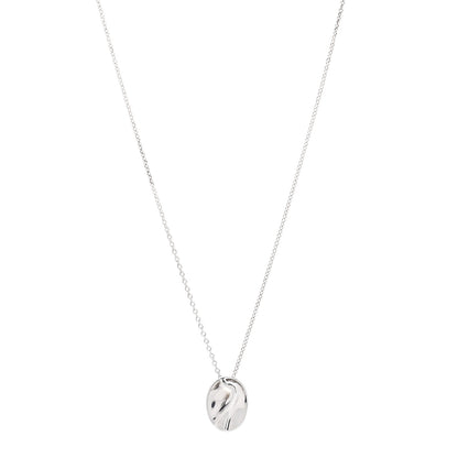 Tiffany Sterling Silver Elsa Peretti Zodiac Aquarius Pendant Necklace 1 of 4