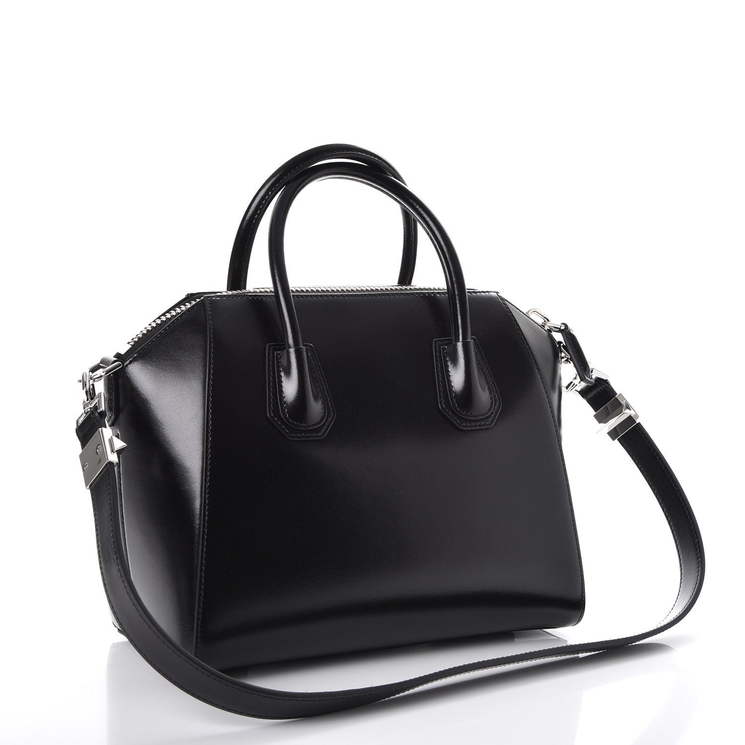 Givenchy Shiny Lord Calfskin Small Antigona Black 3 of 7