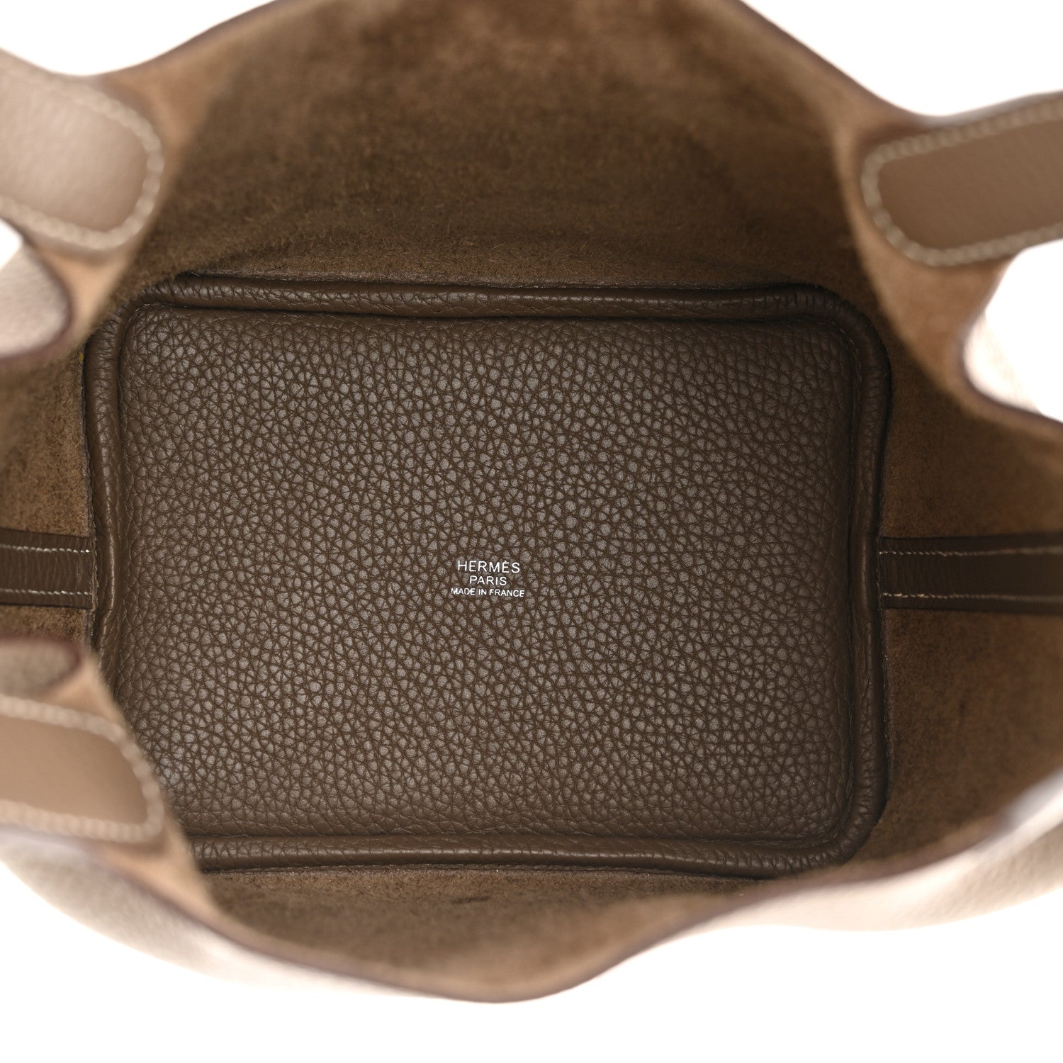 Hermes Taurillon Clemence Picotin Lock 18 PM Etoupe 5 of 12