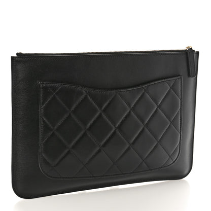 Chanel Lambskin Lucky Charms Pouch Black 3 of 9