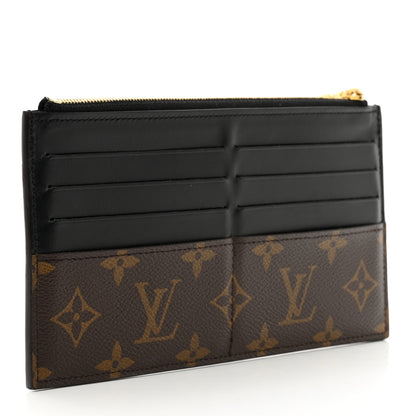 Louis Vuitton Monogram Slim Purse Black 3 of 8