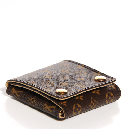 Louis Vuitton 18K Yellow White Gold Two Heart Monogram Charm 7 of 10