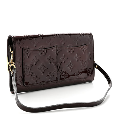 Louis Vuitton Vernis Rossmore MM Amarante 3 of 10