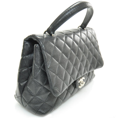 Chanel Caviar Kelly Jumbo Flap Bag Black SHW 3 of 10