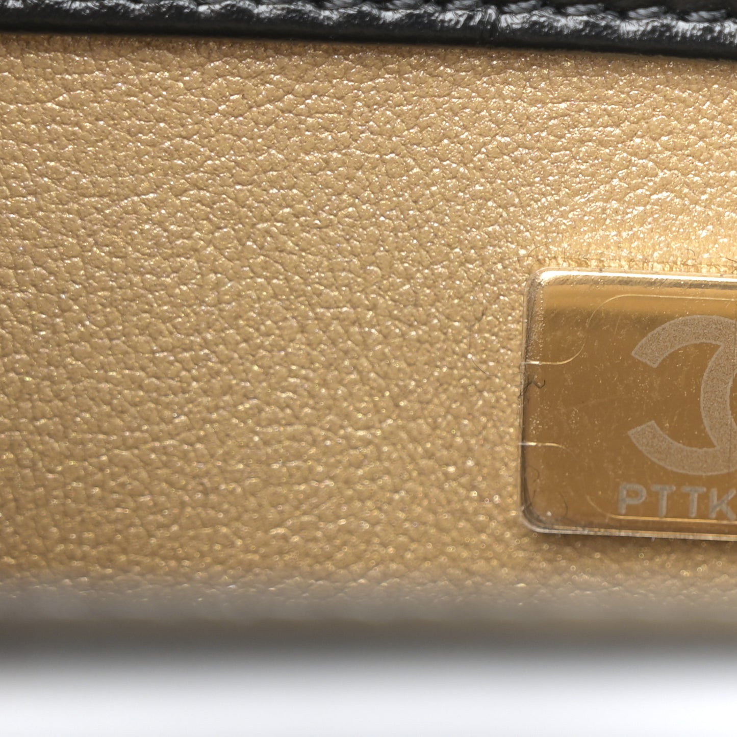 Calfskin Quilted Mini Perfect Fit Flap Black