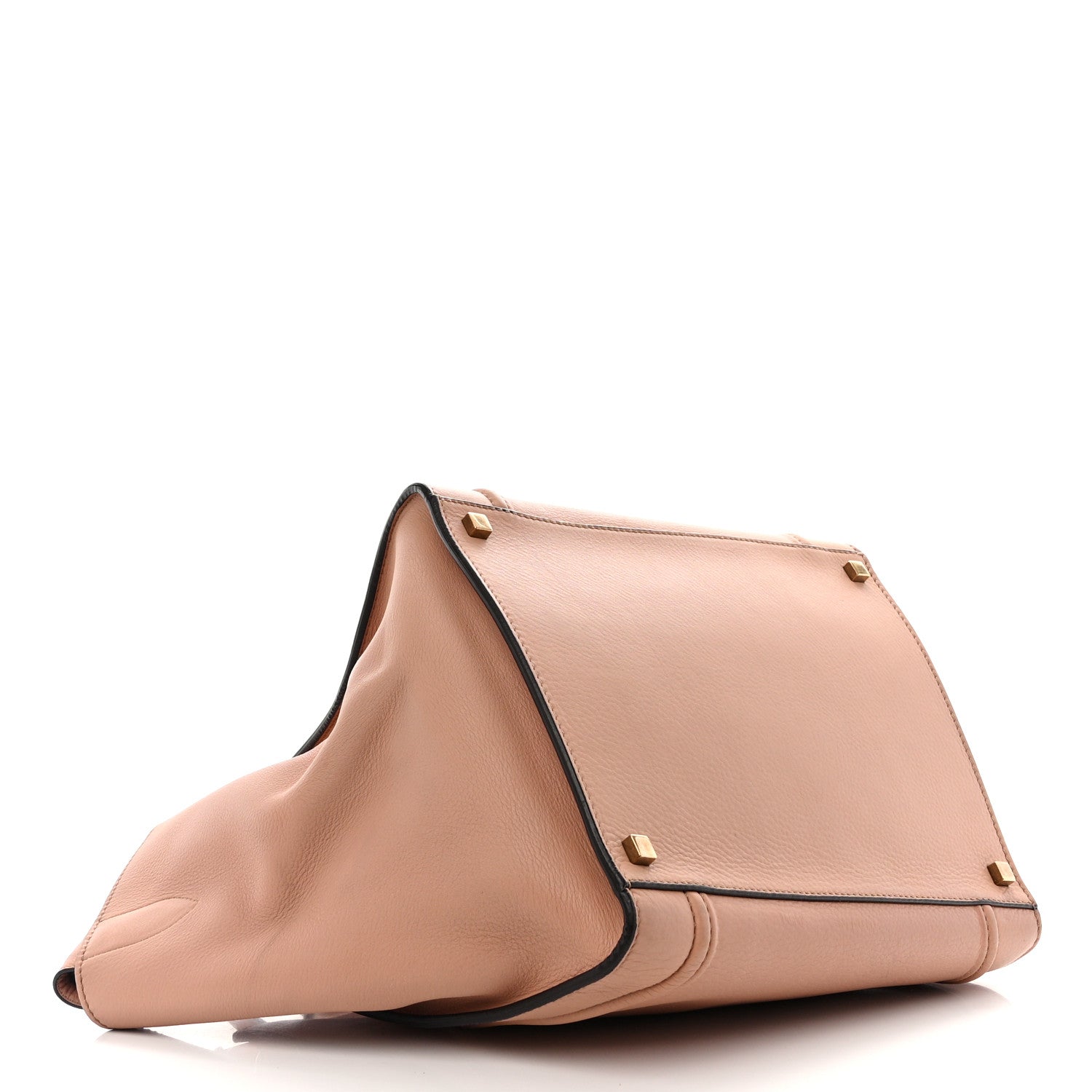 Celine Supple Calfskin Medium Phantom Luggage Flesh 4 of 12