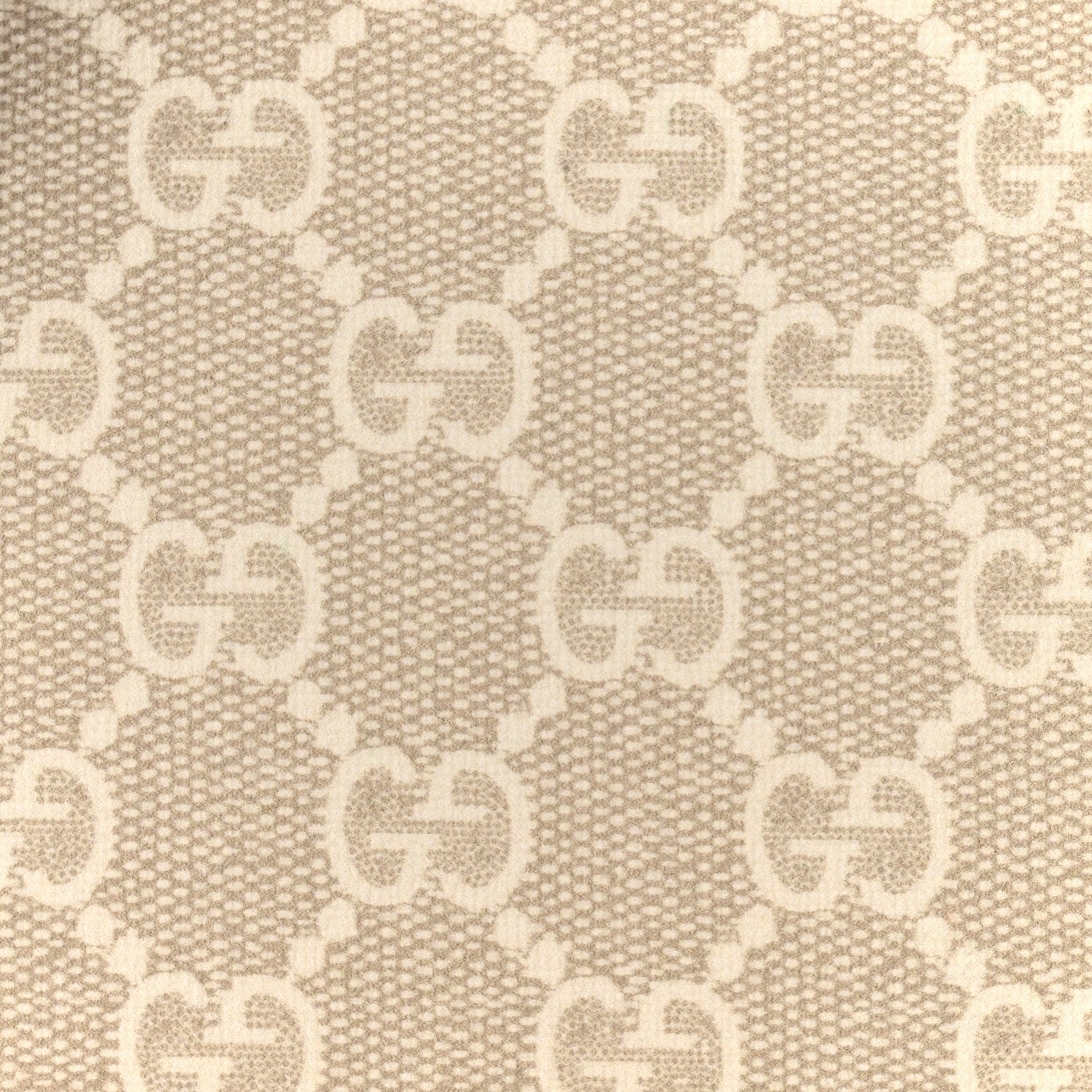Gucci GG Supreme Monogram Textured Dollar Calfskin Web Small Ophidia Slip Handle Tote Beige Mystic White Oatmeal 8 of 11