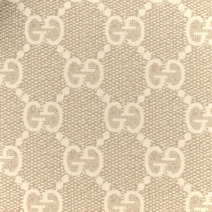 Gucci GG Supreme Monogram Textured Dollar Calfskin Web Small Ophidia Slip Handle Tote Beige Mystic White Oatmeal 8 of 11