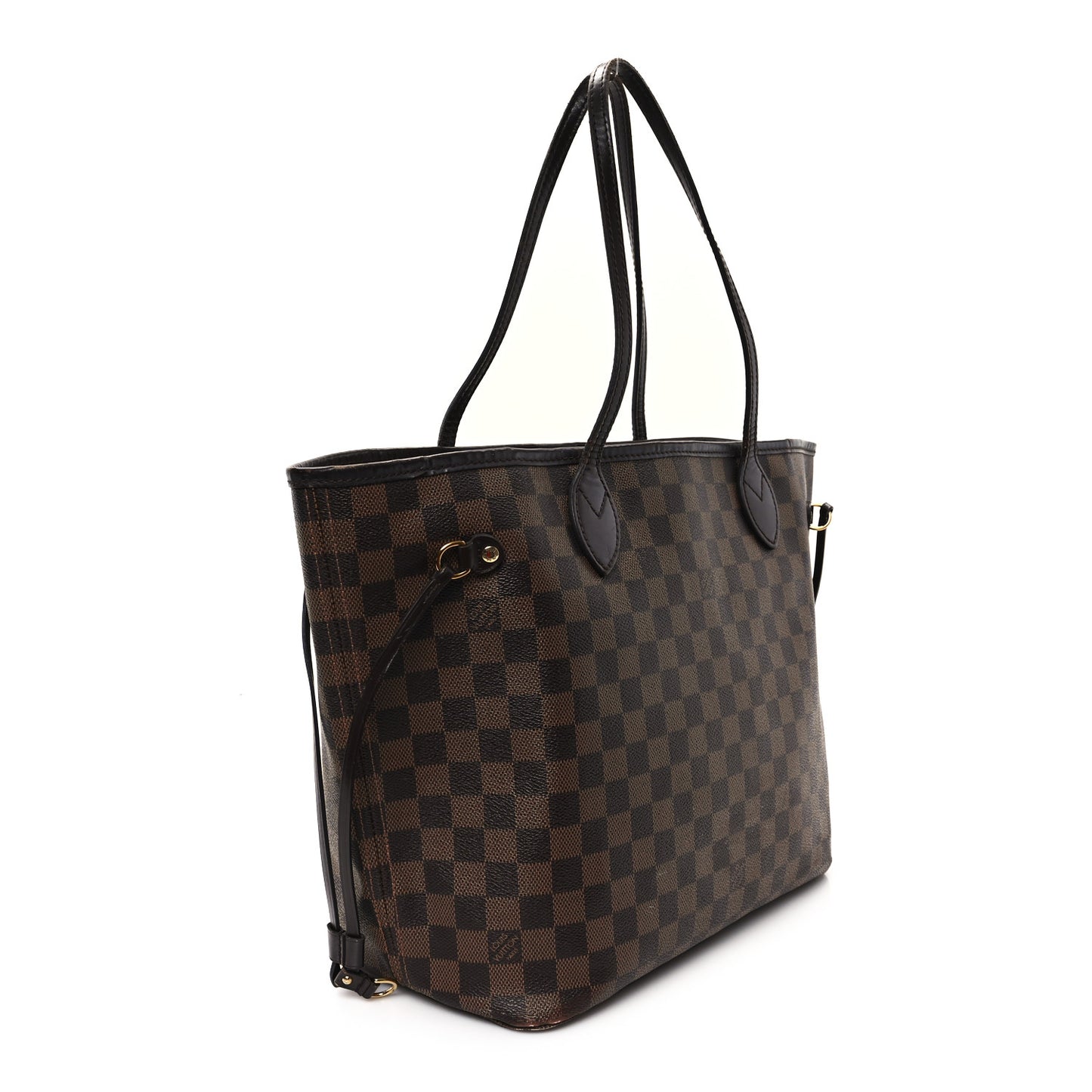 Damier Ebene Neo Neverfull MM Rose Ballerine