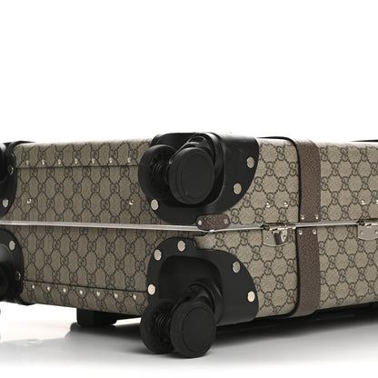 Gucci Supreme Monogram Globe-Trotter Carry-On Brown 9 of 15