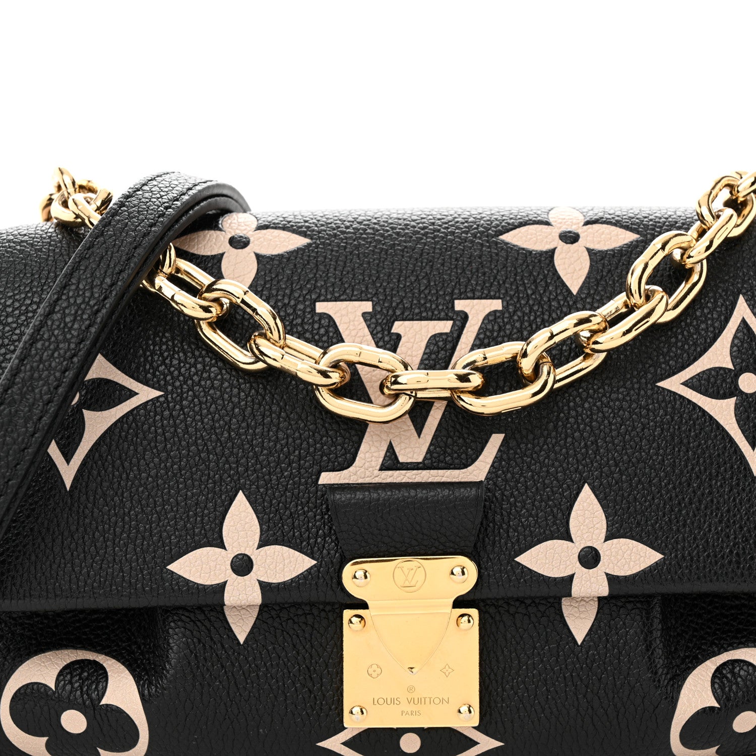 Louis Vuitton Empreinte Monogram Giant Favorite Black Beige 7 of 9