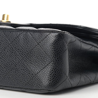 Chanel Caviar Quilted Small Double Flap Black 6 of 11