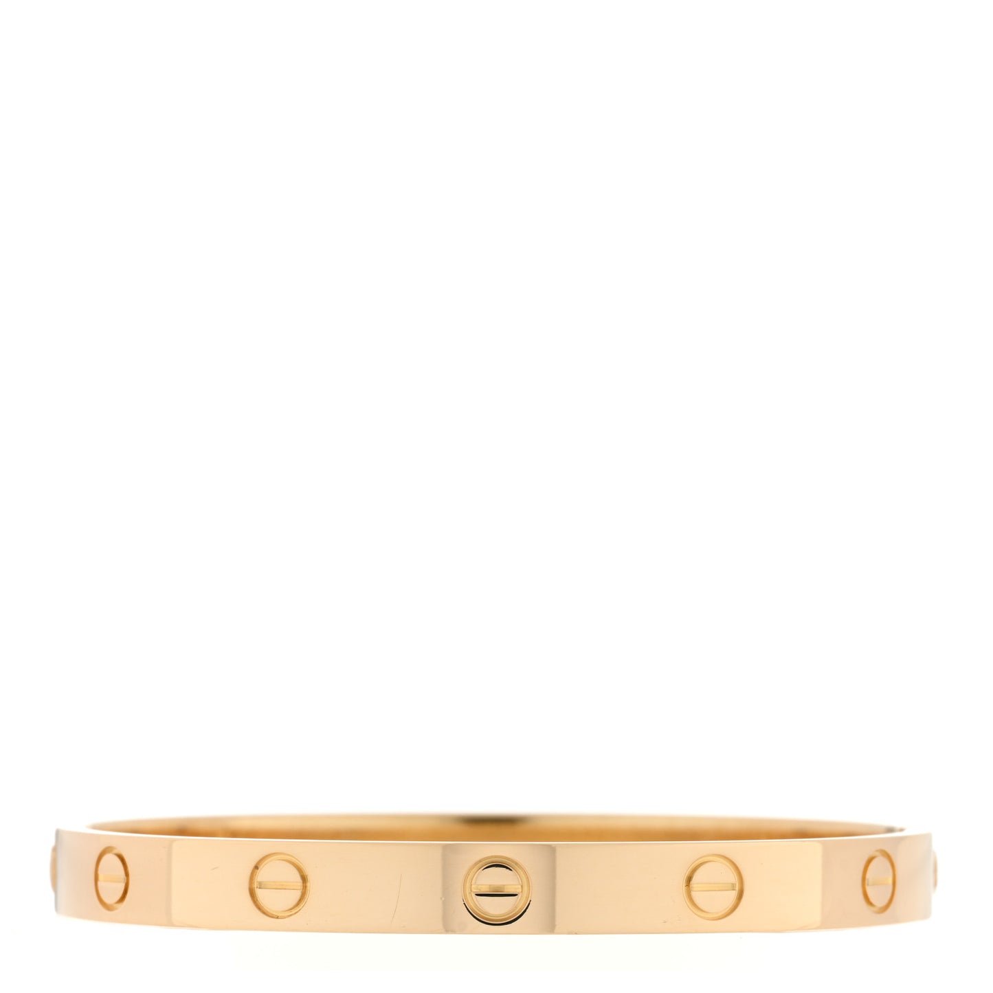 18K Yellow Gold LOVE Bracelet 17